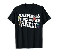 Retro Groovy Happiness est Une rareté T-Shirt Graphique avec Valeur
