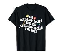 Rétro Groovy Im Andromaque Doing Andromaque Things Drôle T-Shirt