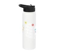 Retro Groovy Im Brunhilde fait des choses drôles à Brunhilde Stainless Steel Insulated Water Bottle