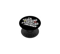 Rétro Groovy Im Catherine Doing Catherine Things Funny PopSockets PopGrip Adhésif