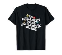 Retro Groovy Im Guillemette Fait des Choses drôles avec Guillemette T-Shirt