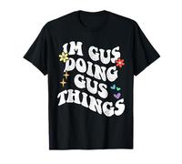 Rétro Groovy Im Gus Doing Gus Things Funny Fête des Mères T-Shirt