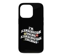 Retro Groovy I'm Kensington Doing Kensington Things Drôle Coque pour iPhone 13 Pro