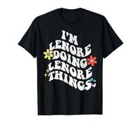 Retro Groovy Im Lenore Doing Lenore Things Funny Mother's T-Shirt Graphique avec Valeur