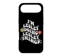 Rétro Groovy Im Lesley Doing Lesley Things Funny Mother's Coque pour iPhone Air