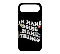 Rétro Groovy Im Mame Doing Mame Things Funny Fête des Mères Coque pour iPhone Air