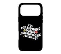Retro Groovy I'm Persephone Doing Persephone Things Funny Coque pour iPhone 17 Pro Max