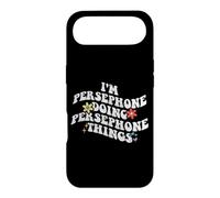 Retro Groovy I'm Persephone Doing Persephone Things Funny Coque pour iPhone Air