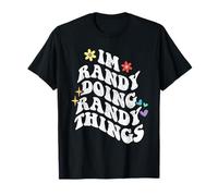 Retro Groovy Im Randy Fait des Choses Amusantes pour la fête des mères T-Shirt
