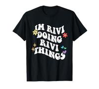 Retro Groovy Im Rivi Fait des Choses Amusantes pour la fête des mères T-Shirt