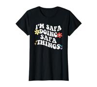 Retro Groovy Im SAFA Doing SAFA Things Funny pour la fête des mères T-Shirt