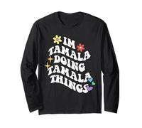 Retro Groovy Im Tamala Doing Tamala Things Funny Mother's Manche Longue