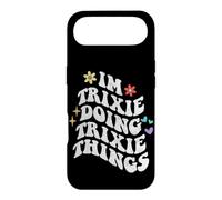 Retro Groovy Im Trixie Doing Trixie Things Funny Mother's Coque pour iPhone Air