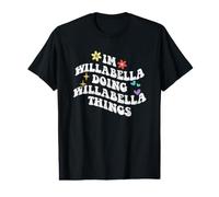 Retro Groovy Im Willabella Fait des Choses drôles à Willabella T-Shirt Graphique avec Valeur