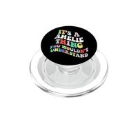 Retro Groovy It's a Amelie Thing You Wouldnt Understand PopSockets PopGrip pour MagSafe