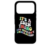 Retro Groovy It's a Eden Thing You Wouldnt Understand Coque pour iPhone 17 Pro
