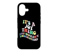 Retro Groovy It's a Joy Thing You Wouldnt Understand Coque pour iPhone 17