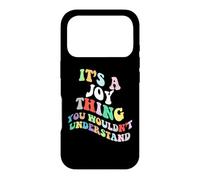 Retro Groovy It's a Joy Thing You Wouldnt Understand Coque pour iPhone 17 Pro