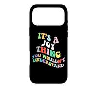 Retro Groovy It's a Joy Thing You Wouldnt Understand Coque pour iPhone 17 Pro Max