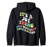 Retro Groovy It's a Joy Thing You Wouldnt Understand Sweat à Capuche