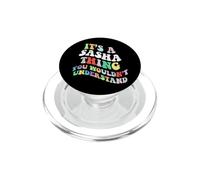 Retro Groovy It's a Sasha Thing You Wouldnt Understand PopSockets PopGrip pour MagSafe