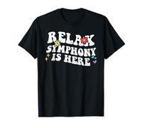 Retro Groovy Relax Symphony is Here Nom Amusant pour la fête des mères T-Shirt