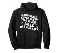 Retro Groovy, vous ne pourrez jamais avoir trop d'Abbe dans votre vie Sweat à Capuche