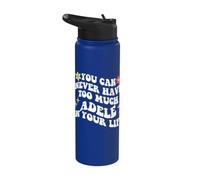 Retro Groovy, vous ne pourrez jamais avoir trop d'Adele dans votre vie Stainless Steel Insulated Water Bottle