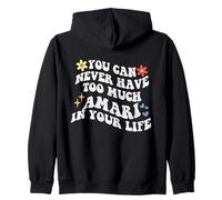 Retro Groovy, vous ne pourrez jamais avoir trop d'Amari dans votre vie Sweat à Capuche
