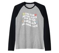 Retro Groovy, vous ne pourrez jamais avoir trop d'Amelia dans votre vie Manche Raglan