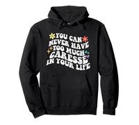 Retro Groovy, vous ne pourrez jamais avoir trop de caresse dans votre corps Sweat à Capuche