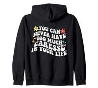 Retro Groovy, vous ne pourrez jamais avoir trop de caresse dans votre corps Sweat à Capuche