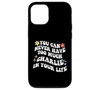 Retro Groovy, vous ne pourrez jamais avoir trop de CHARLIE dans votre corps Coque pour iPhone 12/12 Pro