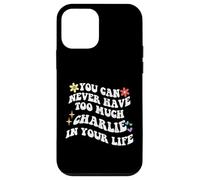 Retro Groovy, vous ne pourrez jamais avoir trop de CHARLIE dans votre corps Coque pour iPhone 12 mini