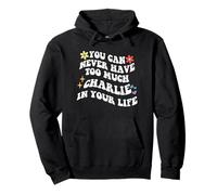 Retro Groovy, vous ne pourrez jamais avoir trop de CHARLIE dans votre corps Sweat à Capuche