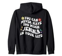 Retro Groovy, Vous ne Pourrez jamais Avoir trop de Jenna dans Votre Vie Sweat à Capuche