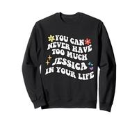 Retro Groovy, Vous ne Pourrez jamais Avoir trop de Jessica dans Votre Sweatshirt