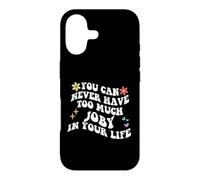 Retro Groovy, Vous ne Pourrez jamais Avoir trop de Joby de Votre Vie Coque pour iPhone 17
