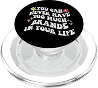 Retro Groovy, Vous ne Pourrez jamais Avoir trop de Marque dans Votre Vie PopSockets PopGrip pour MagSafe