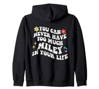 Retro Groovy, Vous ne Pourrez jamais Avoir trop de Miley dans Votre Vie Sweat à Capuche