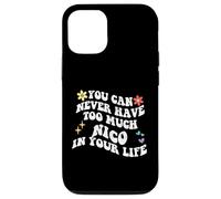 Retro Groovy, Vous ne Pourrez jamais Avoir trop de Nico dans Votre Vie Coque pour iPhone 12/12 Pro