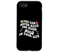 Retro Groovy, Vous ne Pourrez jamais Avoir trop de Nico dans Votre Vie Coque pour iPhone SE (2020) / 7/8