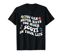 Retro Groovy, vous ne pourrez jamais avoir trop de SCOTT dans votre vie T-Shirt