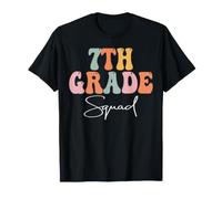 Retro Groovy Women, Escouade de 7e année, rentrée Scolaire T-Shirt