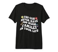Retro Groovy You Can Never Have Too Much Yamlet in Your T-Shirt Haut de Gamme