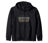 Rétro Halle Allemagne Sweat à Capuche