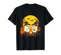 Rétro Halloween Ghost Stories Funny Camping Spooky Season T-Shirt