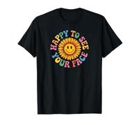 Retro Happy Teacher Back to School T-Shirt