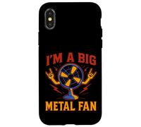 Retro Heavy-Metal Big Rock Music Fan Vintage Coque pour iPhone X/XS
