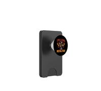 Retro Heavy-Metal Big Rock Music Fan Vintage PopSockets PopWallet pour MagSafe
